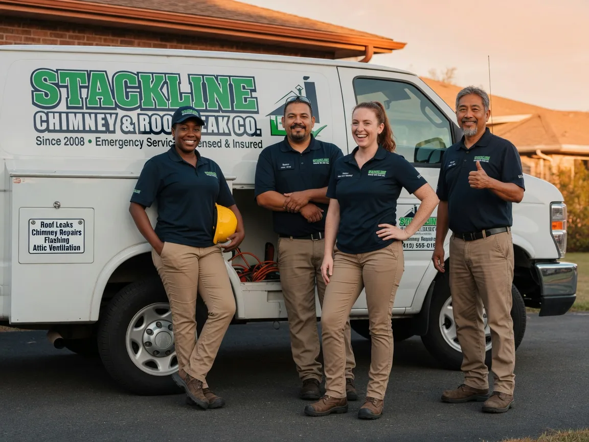 Chimney flashing repair company in Claymont, DE